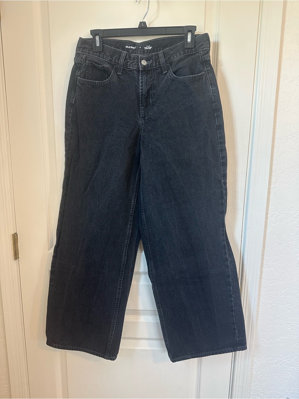 Old Navy Black Wide Leg Jeans